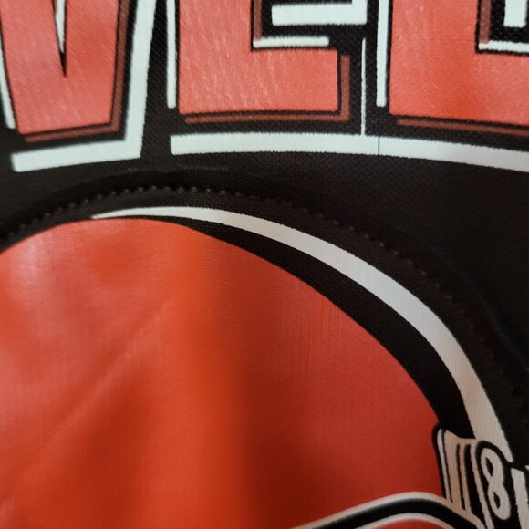 Cleveland Browns Hoodie Hooded Sweatshirt MENS XL NFL Apparel Authentic NFL C3 - Picture 3 of 7